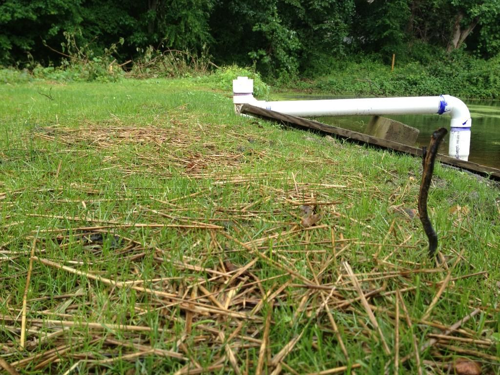 Question about pond siphon air vent location Pond Boss Forum